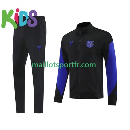 FC Barcelone Enfant Ensemble Vestes d'entrainement Noir 2025/26